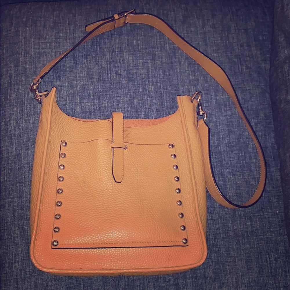 Rebecca Minkoff Studded Unlined Feed Bag